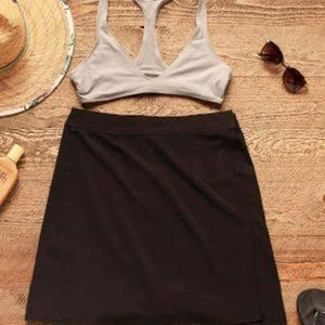 Rip Skirt Women's Black Size Medium Length 2